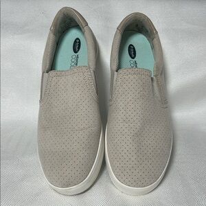 Dr Scholl’s Beige Slip-On Sneakers size 7